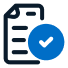 Icono documento revisado